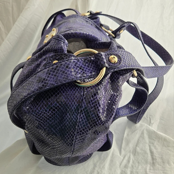Purple Michael Kors Satchel EUC - Picture 4 of 14